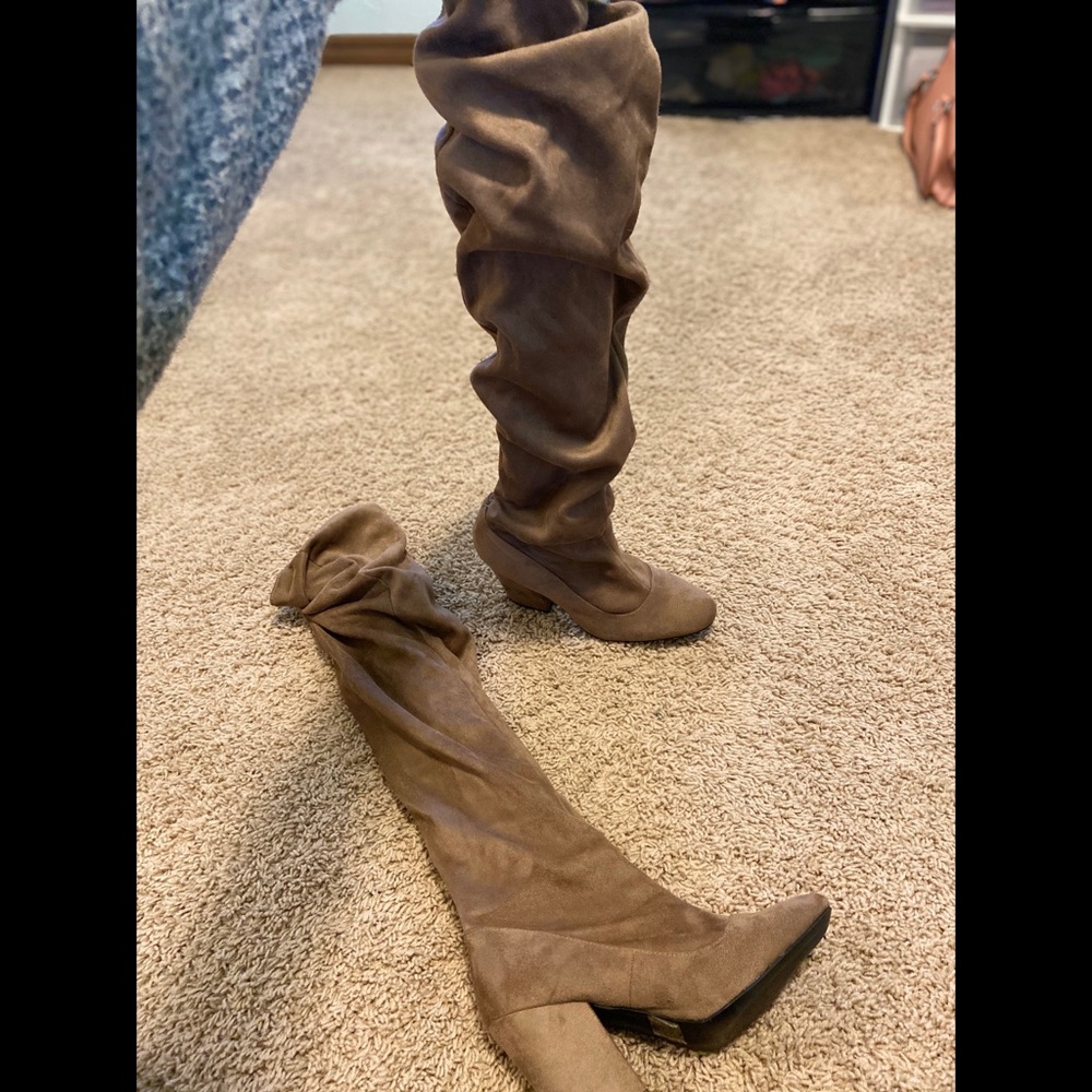 Knee high boots